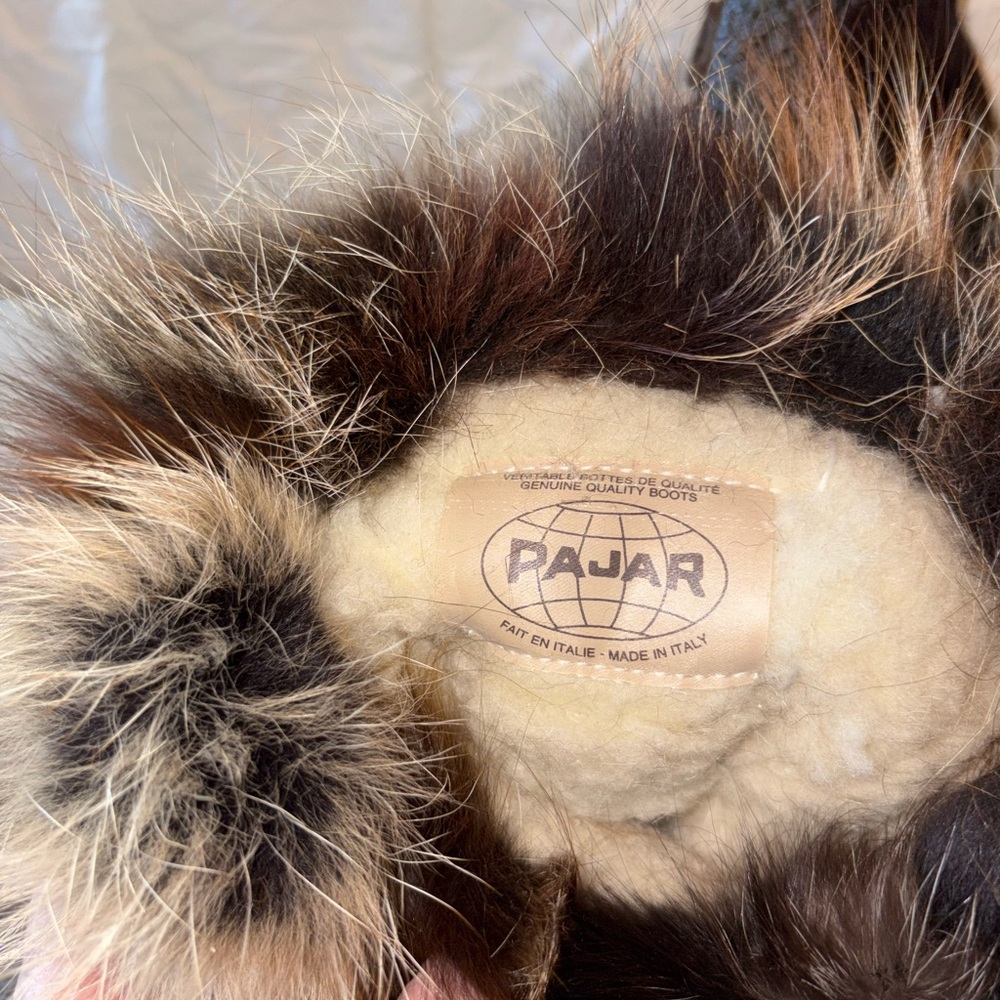 Pajar Women's Brown Multi Fur Winter Boots - Picture 4 of 4
